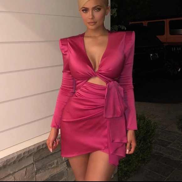 Fashion pink Dress Size S - Picture 2 of 2